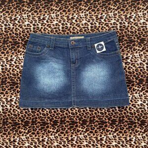 ♥︎ deadstock LEI denim mini skirt ♥︎